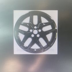 Black Wheel caps For Ford Edge