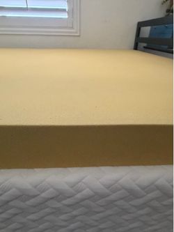 Queen memory foam mattress topper