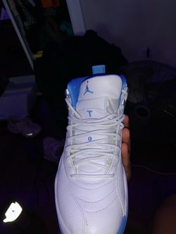 Air Jordan 12 White & blue