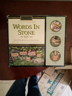 Poetry Stones Words In Stone Kit $10