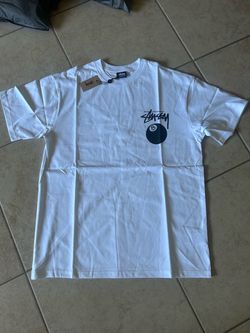 White Stussy Tee