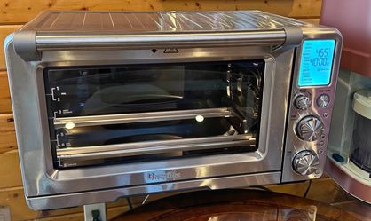 Breville - the Smart Oven Air Fryer Pro - Brushed Stainless Steel USED