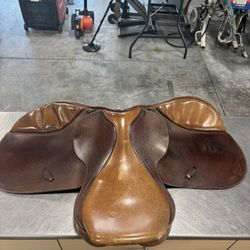 Intec Performance Gear Brown Leather Saddle