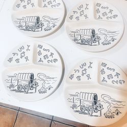 Antique Western Plates