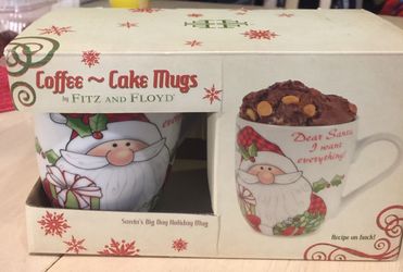 Santa coffee mugs