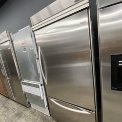 Kitchen Aid Counter Depth 36” Built In Bottom Freezer Fridge