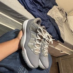 Jordan Low Top Cool Grey 11s 