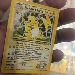 Lt Surge Raichu
