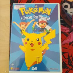 Pokemon I Choose Your Pikachu DVD 