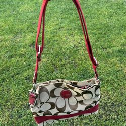 New. Vintage  Coach Purse  Brown 