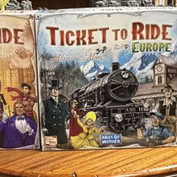 Ticket To Ride  - Ticket To Ride Europe - Ticket To Ride New York
