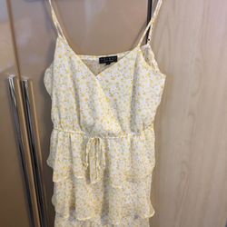 Yellow Flower Dress 