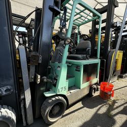 Mitsubishi Electric Forklift ! Great For Indoors 
