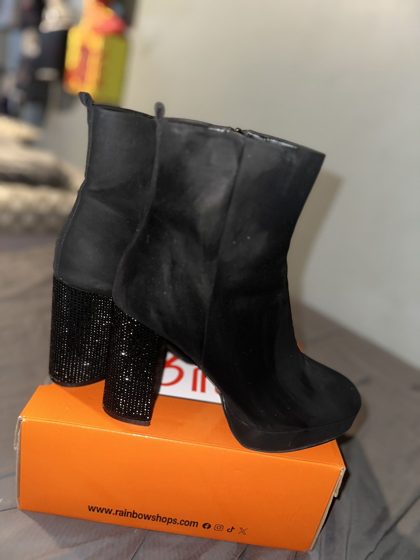 Black heels