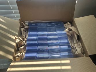 Large Lot of Trading Card Top Loaders and Magnetic One Touch Cases