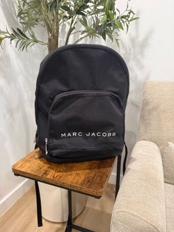 Marc Jacobs Black Nylon Backpack
