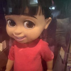 Disney Pixar Monsters Inc Boo Talking 15" Doll 2013 Needs Batteries.