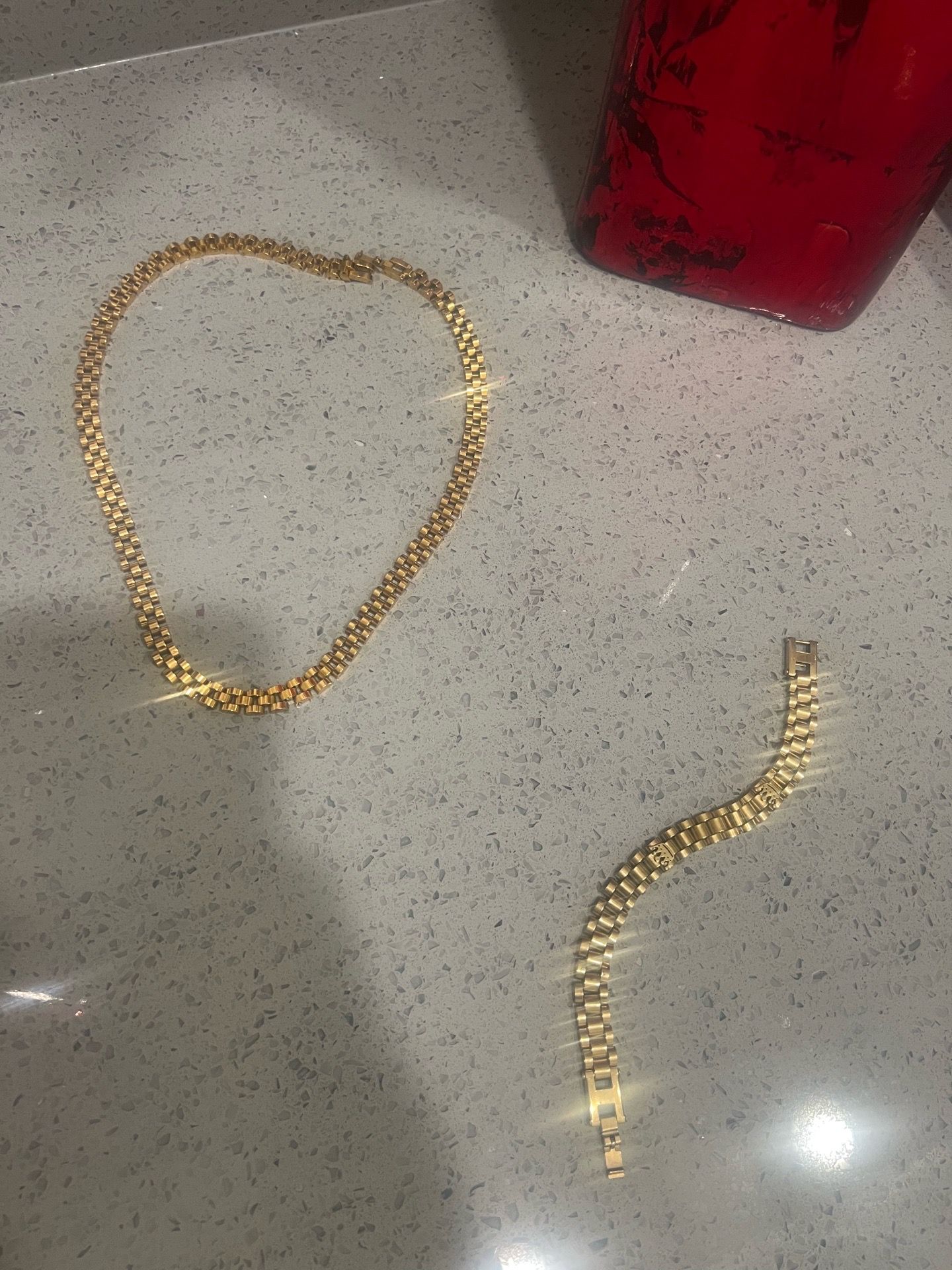 Gold plated