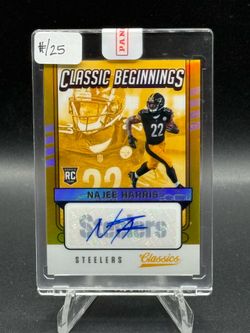 2021 Classics Classic Beginnings Gold #CB-NH Najee Harris RC Auto #/25 (Sealed)