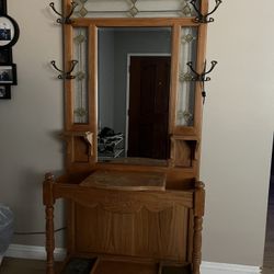 Wall Unit/Coat Hanger/Key Holder/Mirror