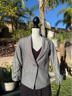 Medium Grey Blazer Formal Wear Grey Jacket Gibson
