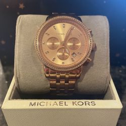 Michael Kors Rose Gold Watch