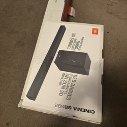 JBL SB595 5.1 Home Audio Soundbar System | Wireless Sub | Bluetooth | Theater-Level Sound