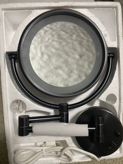 Wall Mount Makeup Mirror 