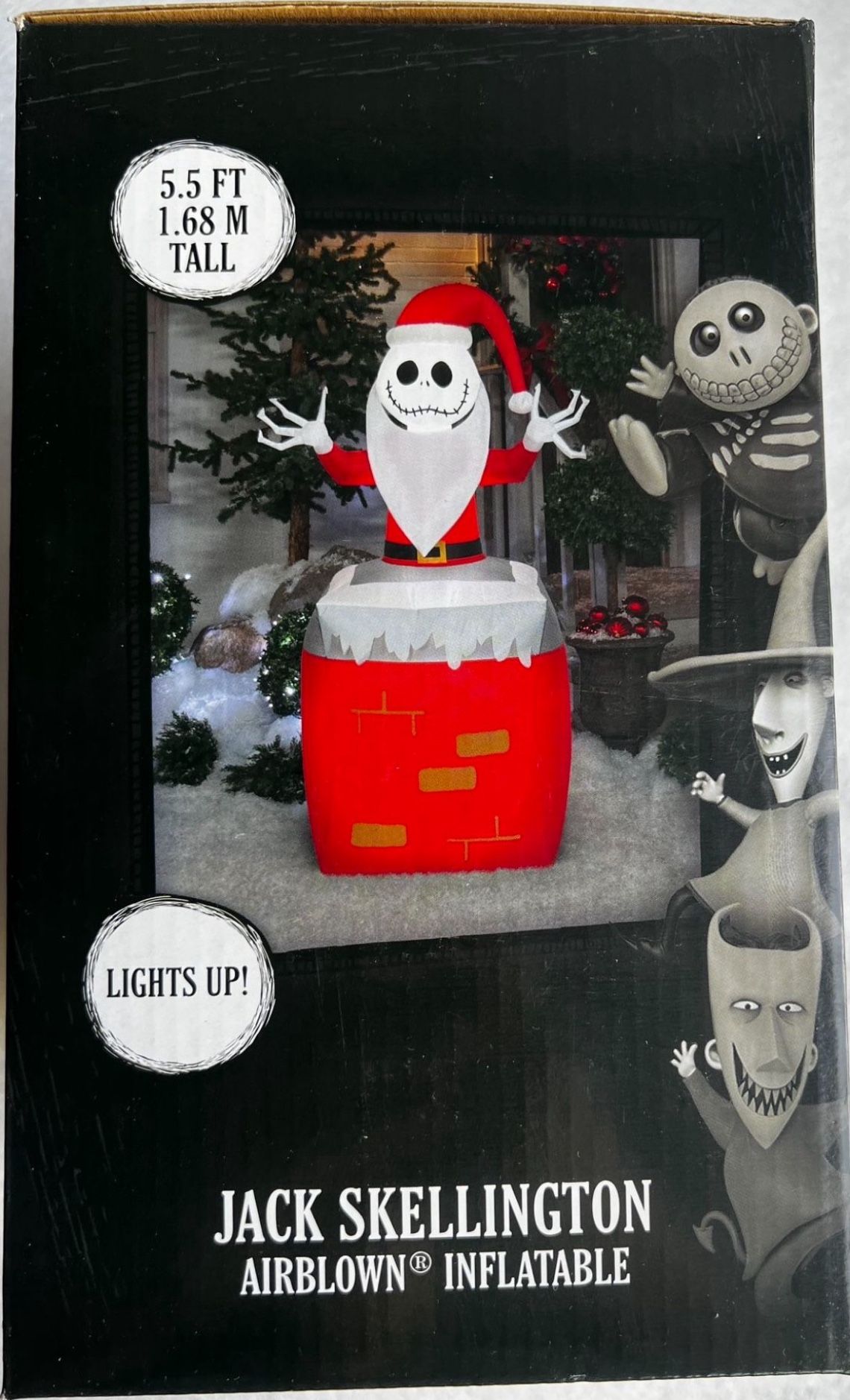 Disney Jack Skellington inflatable BLOW UP 5.5ft (NEW)