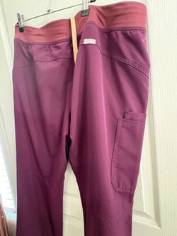 X FIGS Technical Collection Scrub Pants Burgundy L T21006