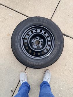 Advanta SVT-01 P235/65R17 Tire on Steel Wheel