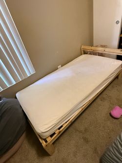 Ikea Twin Bed & Twin Mattress