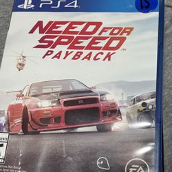 Need For Speed Payback PS4