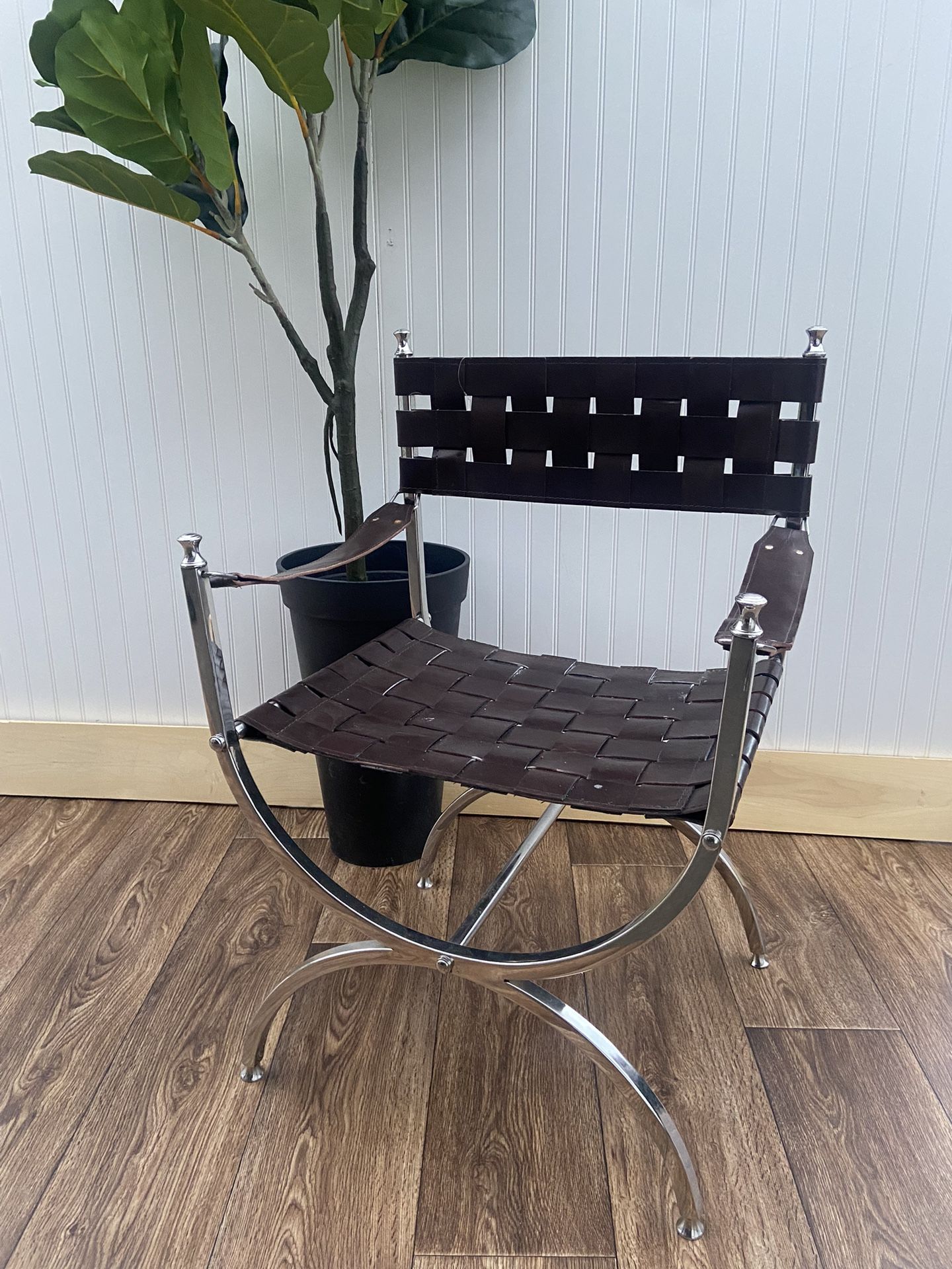 Leather Director Style Chair