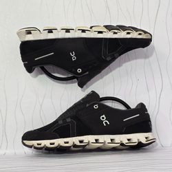 Zapatillas On Running Cloud de Mujer Negro Blanco Talla W10 US