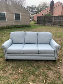 Willis Wayside Blue Sofa