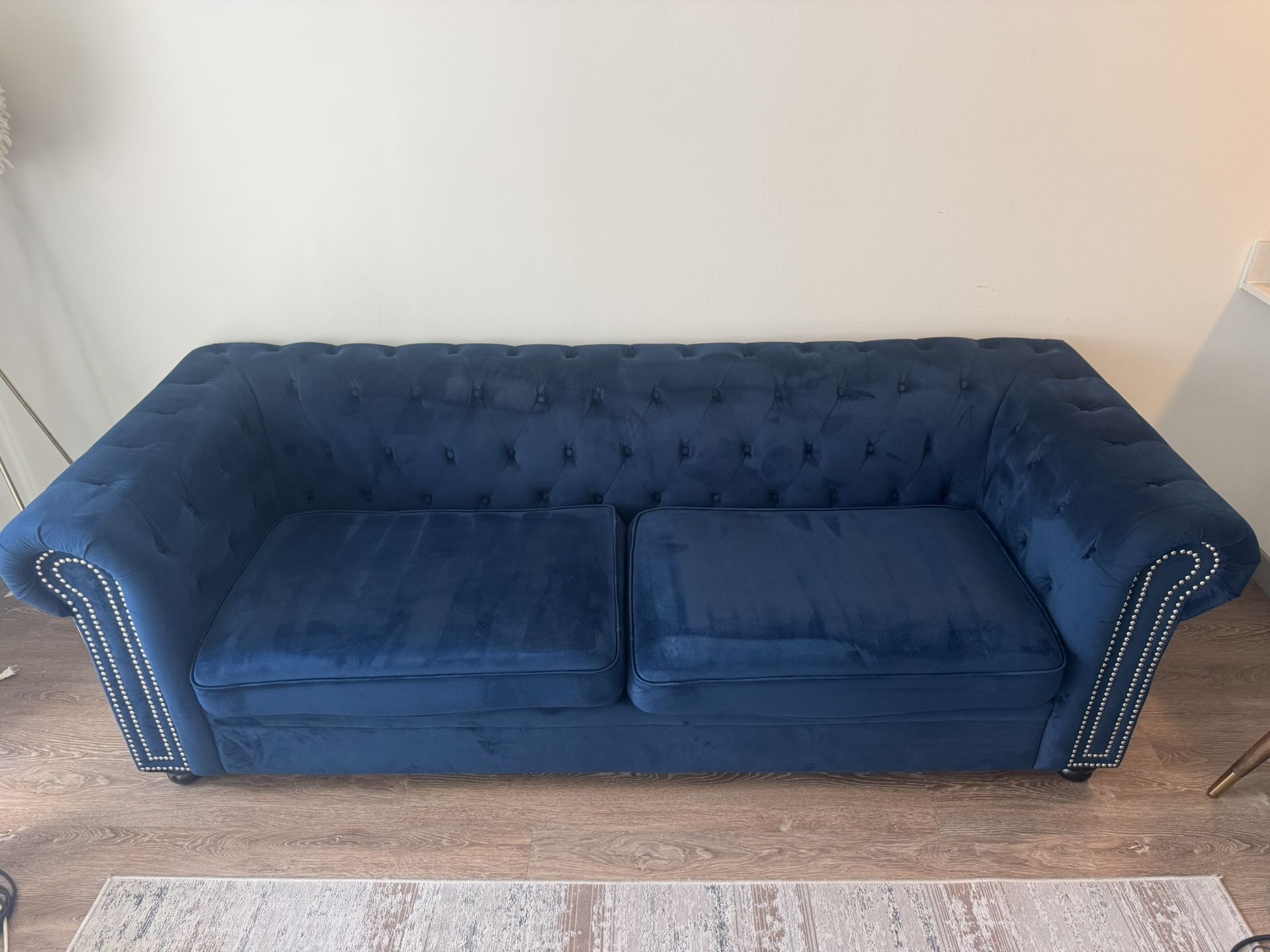 π Blue Chesterfield Sofa π