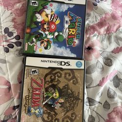 nintendo ds zelda phantom hourglass and mario 64