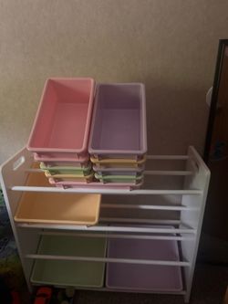 Kids toy bin