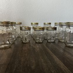 Glass Storage Jars 
