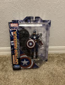 Disney Marvel Select Avenging Caption America Special Collection Action Figure  