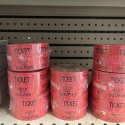 Raffle Tickets 500 Roll 