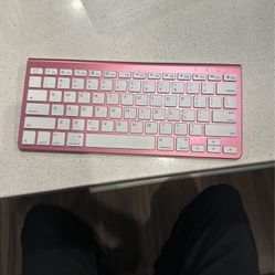 Pink Bluetooth Wireless Keyboard For Mac