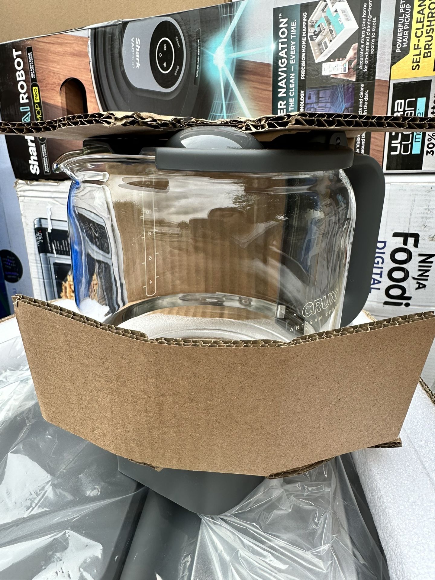 CRUX Artisan Series EasyBrew Coffee Maker in Grey for Sale in San