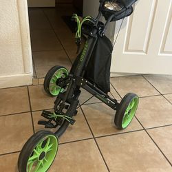 folding golf cart,