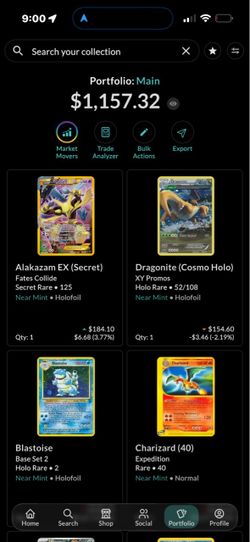 Collectr page Pokémon