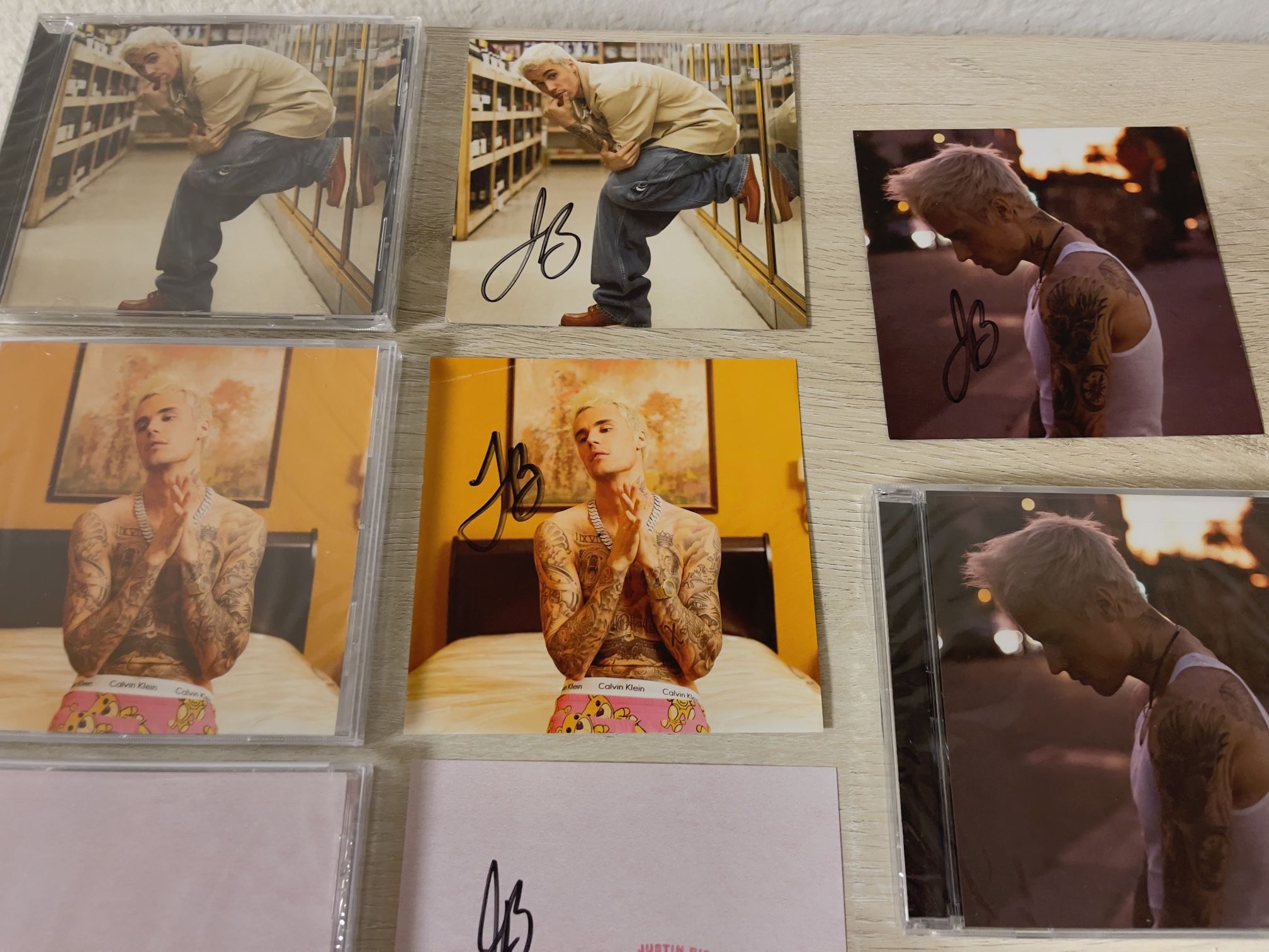 Limited Edition Justin Bieber Signed Yummy Album Cover New Sealed