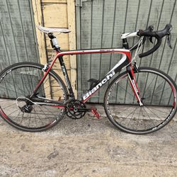 2014 Bianchi Sempre Pro Size 59cm Full Carbon Road Bike 