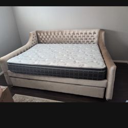 Full bed with twin trundle 