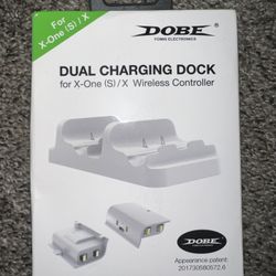 Nib DOBE dual Charging Dock For X-box One (s)/x